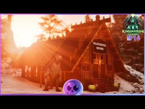 I Built My An AMAZING Ovis Hide Farm!! | Ark Survival Ascended: Ragnarök [EP16]