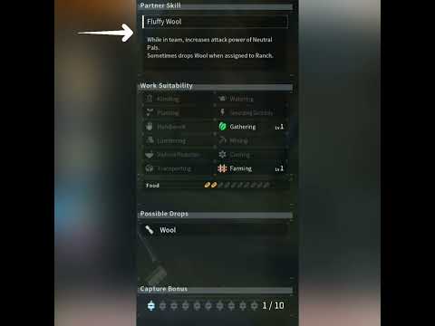 Paldeck No. 18/111 - Cremis #palworld #shorts #smallyoutuber