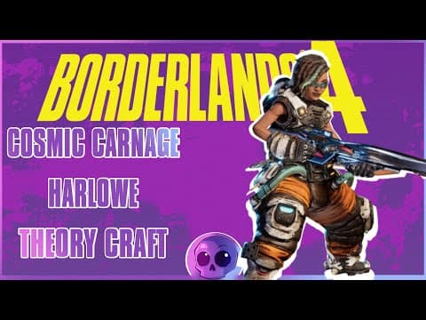 Cosmic Carnage Harlowe Theory Crafted Build | Borderlands 4