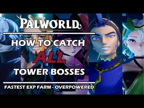 HOW TO CATCH ANY TOWER BOSS (GLITCH) IN PALWORLD!!