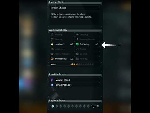 Paldeck No. 19/111 - Daedream #palworld #shorts #smallyoutuber