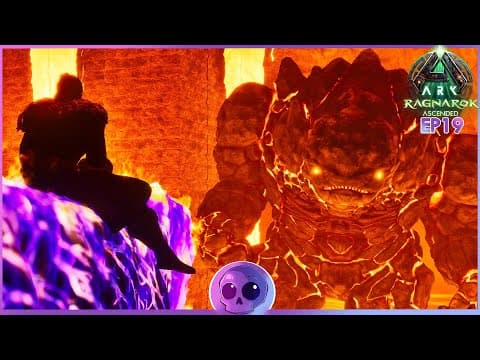 Shaddow And I DESTROYED The Lava Golem!! | Ark Survival Ascended: Ragnarok [EP19]