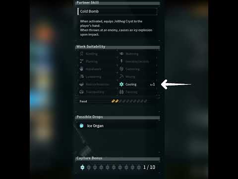 Paldeck No. 12B/111 - Jolthog Cryst #palworld #shorts #smallyoutuber