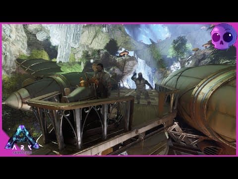 Taking an ARK NOOB into Blue Zone For Frogs on Aberration [EP17]