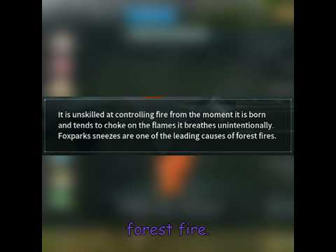 Paldeck No. 5/111 - Foxparks #palworld #shorts #smallyoutuber