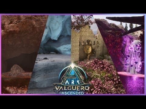 10+ AMAZING Base Locations On Valguero in Ark Survival Ascended!