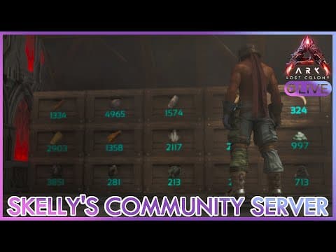 (LIVE 🔴) I'm In DESPERATE NEED For Resources!!| Skelly's Lost Colony Community Server [Day 8]
