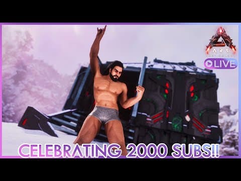 I Hit 2K Subs!! Let's Celebrate!! | Skelly's Lost Colony Community Server [DAY01]