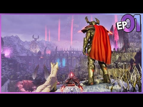 Day One On Lost Colony Was INSANE!! | Ark Survival Ascended: Lost Colony [EP01]