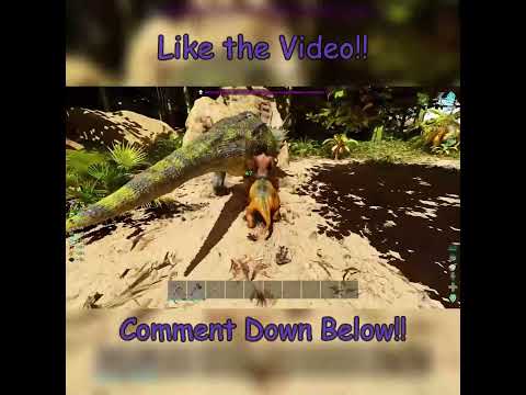 ASA VIDEO COMING SOON!! RUN!!  #shorts #gaming #arksurvivalascended