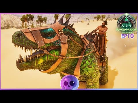 It Took 5 HOURS To Tame A Fasolosuchus!! | Ark Survival Ascended: Ragnarok [EP10]